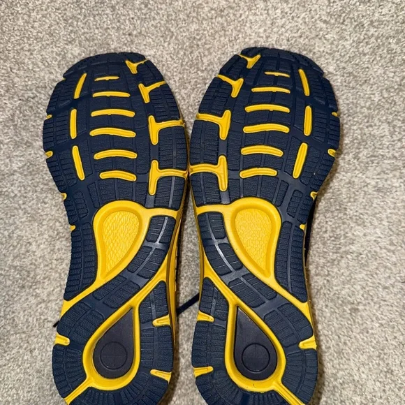 Notre Dame Under Armour Blue and Gold Athletic Shoes - Picture 7 of 7